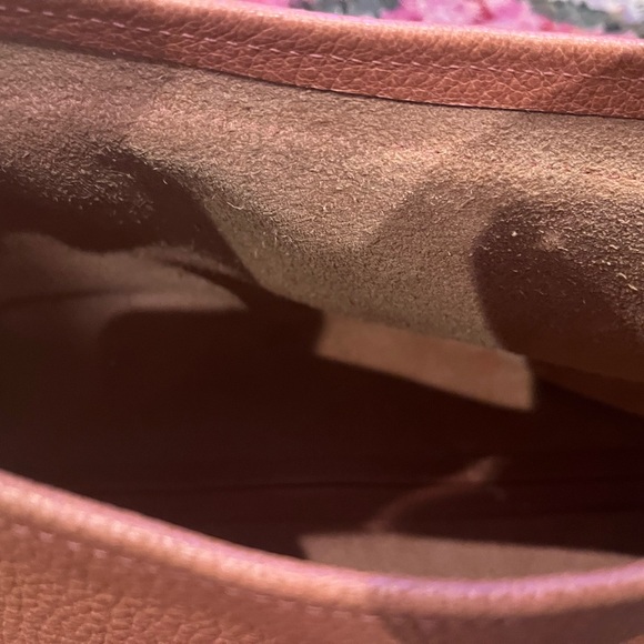 Messager Bag - salmon color leather bag - Picture 5 of 5